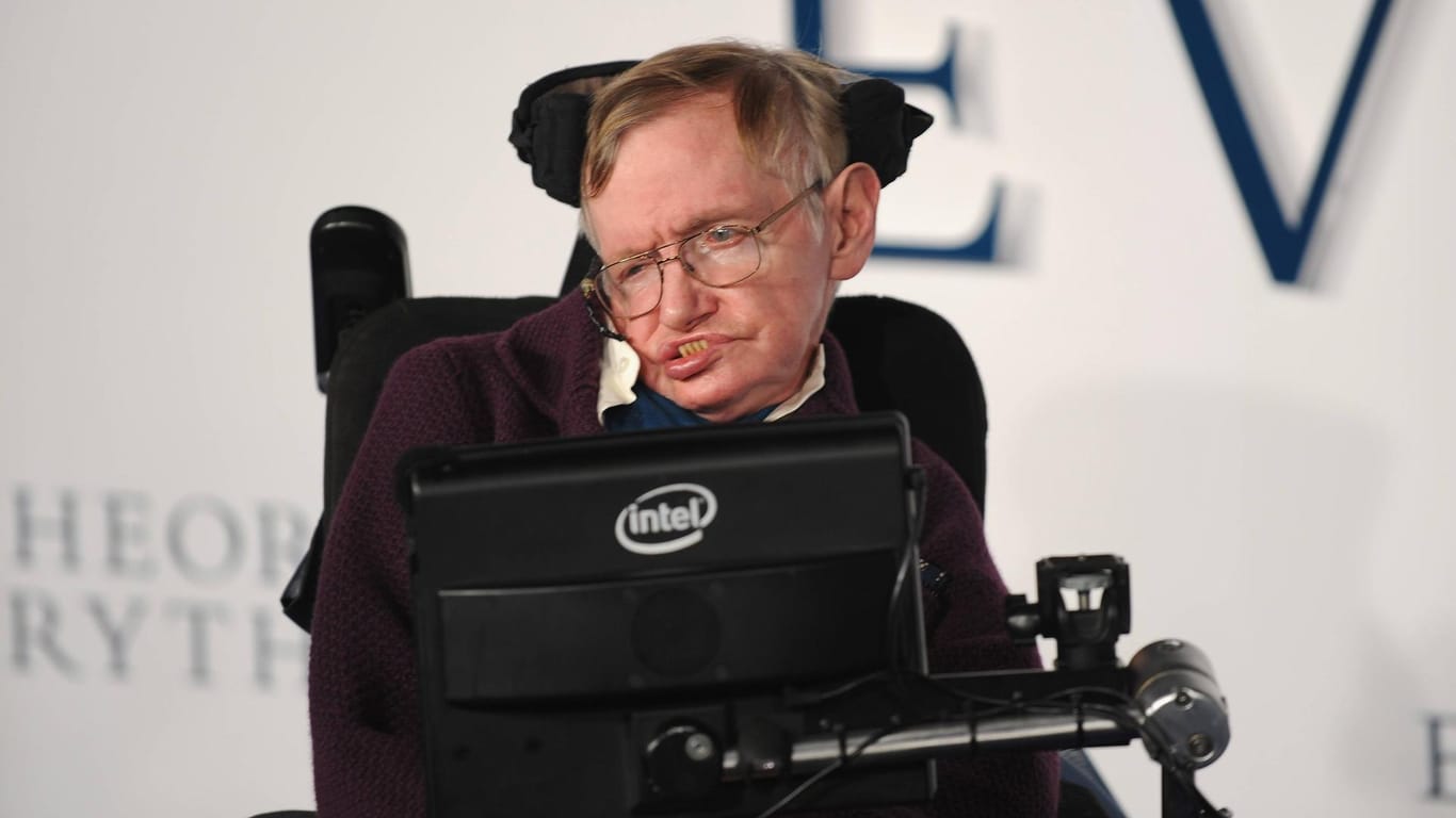 Stephen Hawking: Bei dem Wissenschaftler wurde 1963 Amyotrophe Lateralsklerose diagnostiziert.