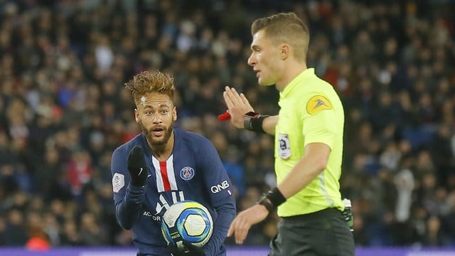 Gab sein Comeback im PSG-Trikot: Neymar.