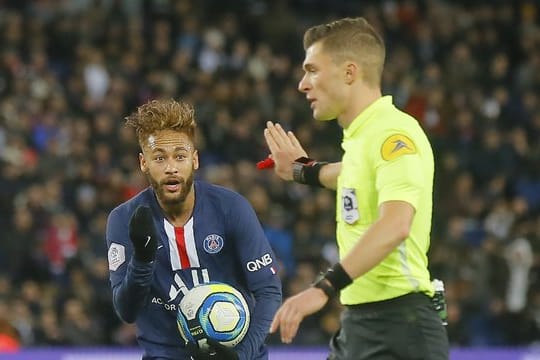 Gab sein Comeback im PSG-Trikot: Neymar.