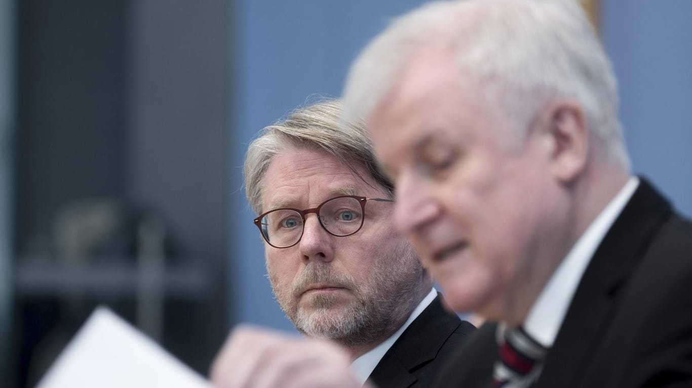 Bamf-Chef Hans-Eckhard Sommer (links) mit Innenminister Horst Seehofer: Lob für die Türkei in der Flüchtlingspolitik.