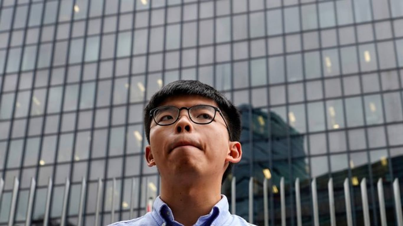 Joshua Wong ist Aktivist der Demokratiebewegung in Hongkong.