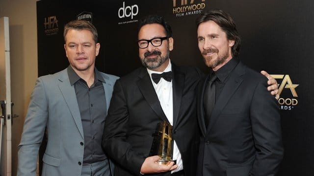 Das Männerbild der Schauspieler Matt Damon (l) und Christian Bale (r) wurde von ihren Vätern geprägt.