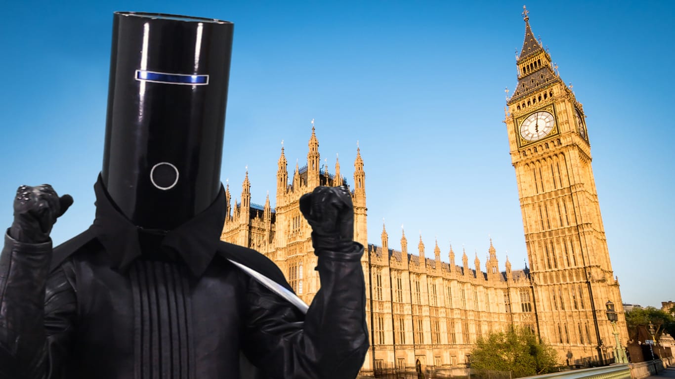 Kuriose Konkurrenz für Boris Johnson: Auch Lord Buckethead, der "Intergalaktische Weltraum-Lord" will Premierminister werden.