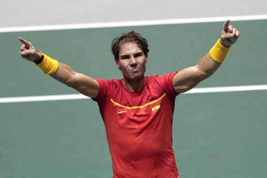 Steht mit Spanien im Davis-Cup-Endspiel: Rafael Nadal.