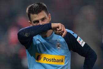 Gladbachs Stefan Lainer: Mit der Niederlage in Berlin hatte die Borussia nicht gerechnet.