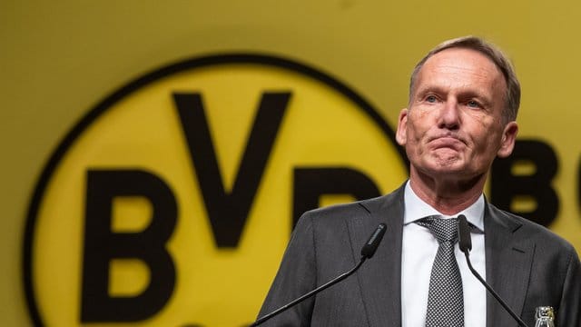 Geschäftsführer Hans-Joachim Watzke wandte sich mit einem Appell an das Team.