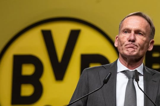 Geschäftsführer Hans-Joachim Watzke wandte sich mit einem Appell an das Team.