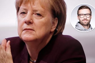 Angela Merkel: Die Kanzlerin hüllt sich in unwürdiges Schweigen, kritisiert t-online.de-Redakteur Martin Trotz.
