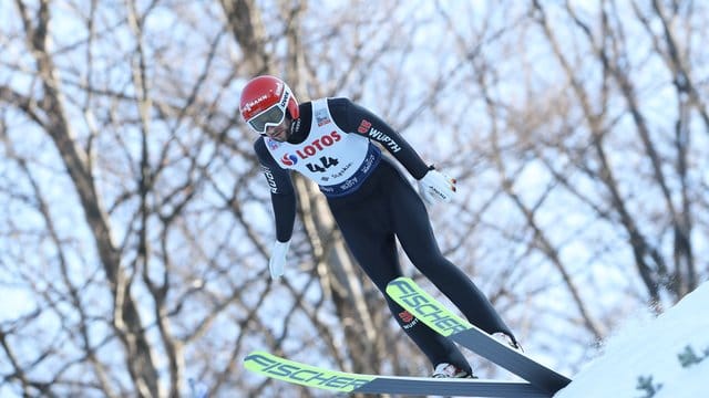 Markus Eisenbichler wurde in Wisla nur Letzter.