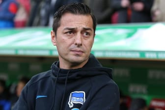 Ante Covic: Für den Hertha-Trainer wird die Luft allmählich dünn.