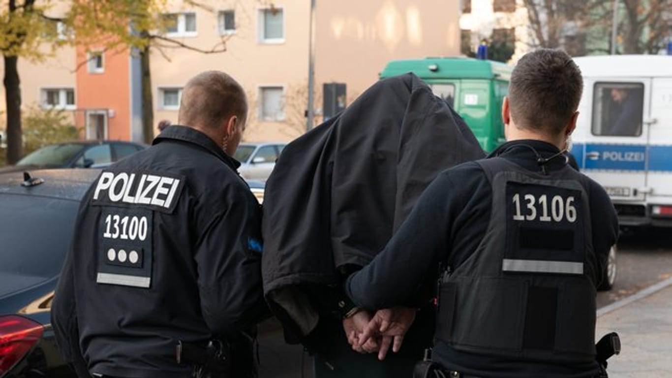 Polizeieinsatz gegen Clan-Kriminalität in Berlin.