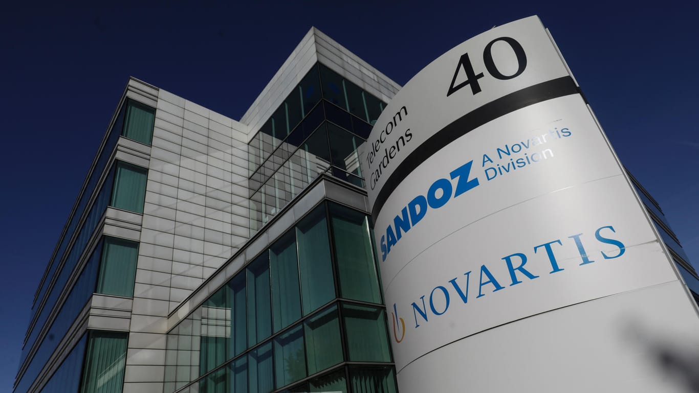 Novartis-Firmengebäude: Durch die Übernahme hofft Novartis auf Mittel, die das hauseigene Herzinsuffizienz-Medikament "Entresto" ergänzen.