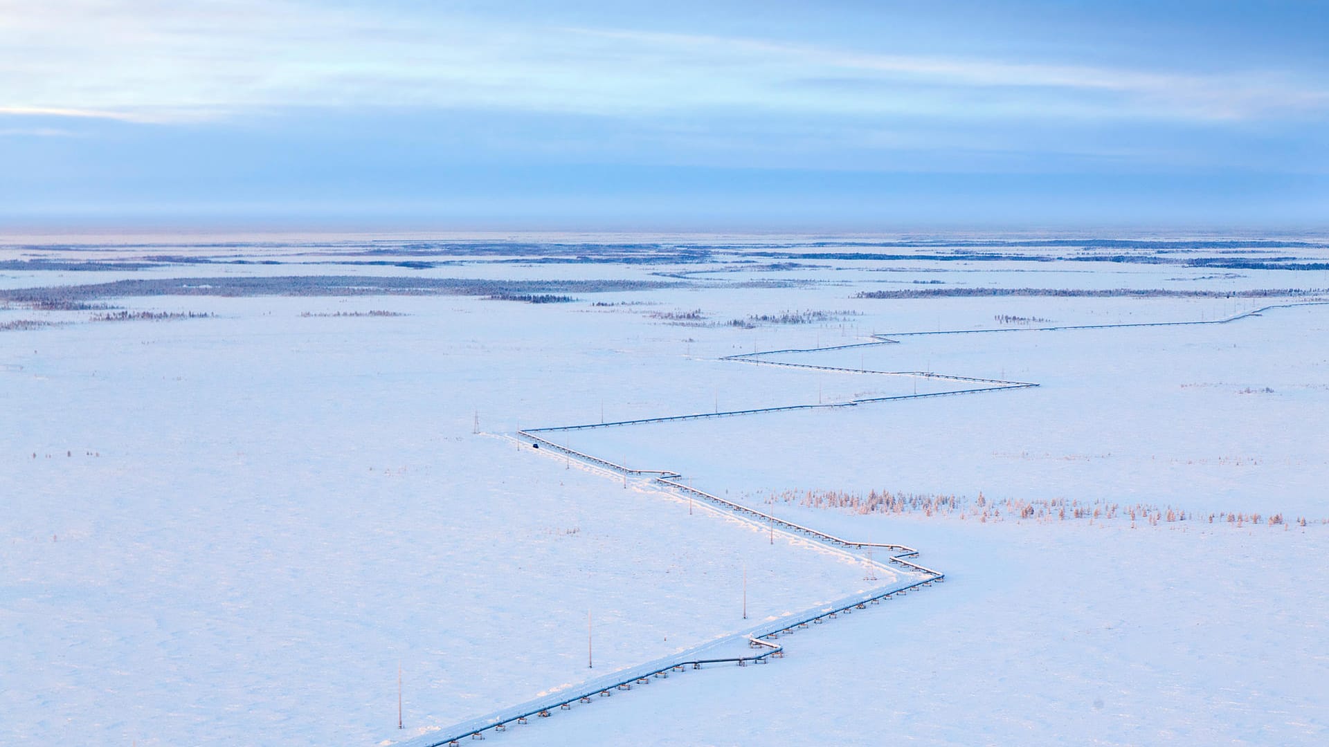 Eine Gasleitung in Westsibirien: Im Dezember nimmt Russland eine neue Leitung zur Versorgung Chinas in Betrieb. Eine Gasleitung in Westsibirien: Im Dezember nimmt Russland eine neue Leitung zur Versorgung Chinas in Betrieb.