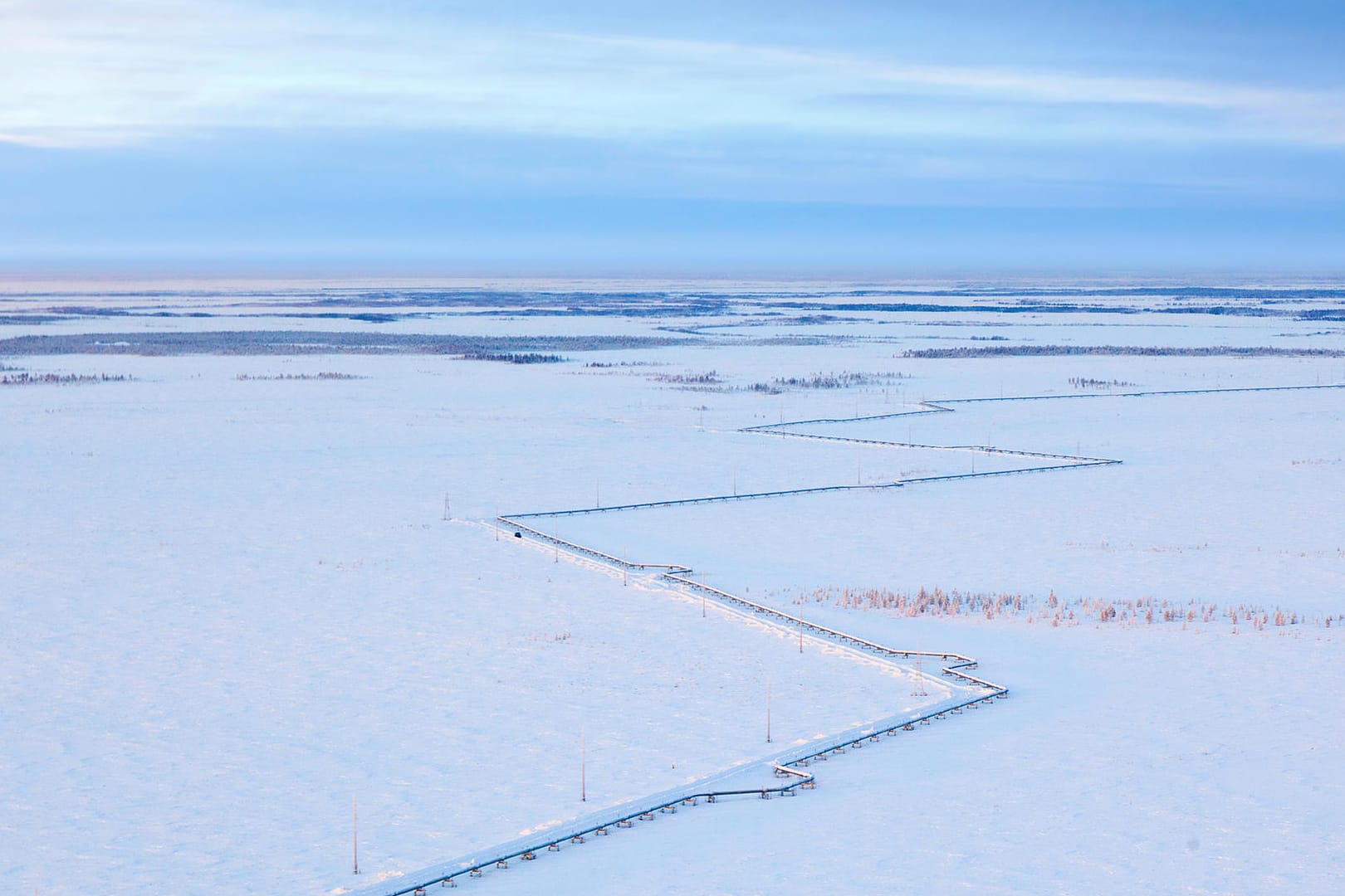 Eine Gasleitung in Westsibirien: Im Dezember nimmt Russland eine neue Leitung zur Versorgung Chinas in Betrieb. Eine Gasleitung in Westsibirien: Im Dezember nimmt Russland eine neue Leitung zur Versorgung Chinas in Betrieb.