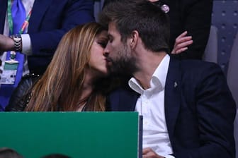 Davis-Cup: Shakira und Gerard Piqué knutschen ausgiebig