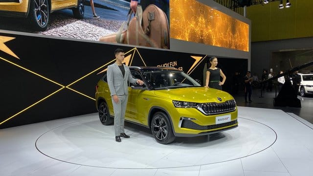 Modell für China: Skoda verwandelt den Kamiq mit einer angedeuteten Coupé-Silhouette in den GT. Modell für China: Skoda verwandelt den Kamiq mit einer angedeuteten Coupé-Silhouette in den GT.