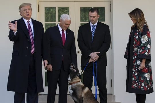 Donald Trump bei der Ehrung für Conan.