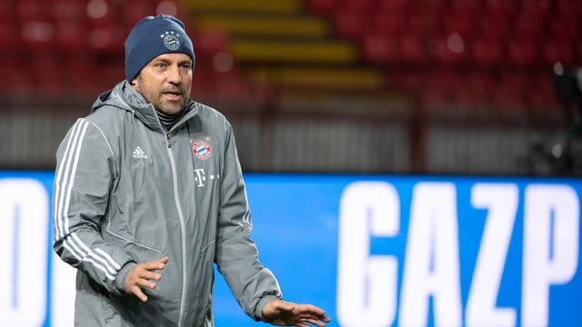 Mit Bayern in der Erfolgsspur: Bayerns Interimscoach Hansi Flick.
