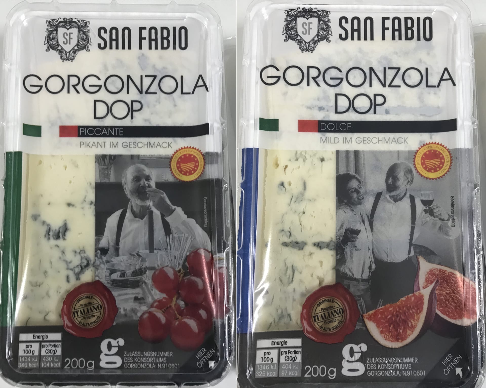 Gorgonzola-Käse der Firma IGOR