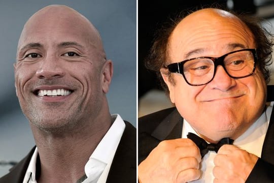 Die Party-Crasher: Dwayne Johnson und Danny DeVito.