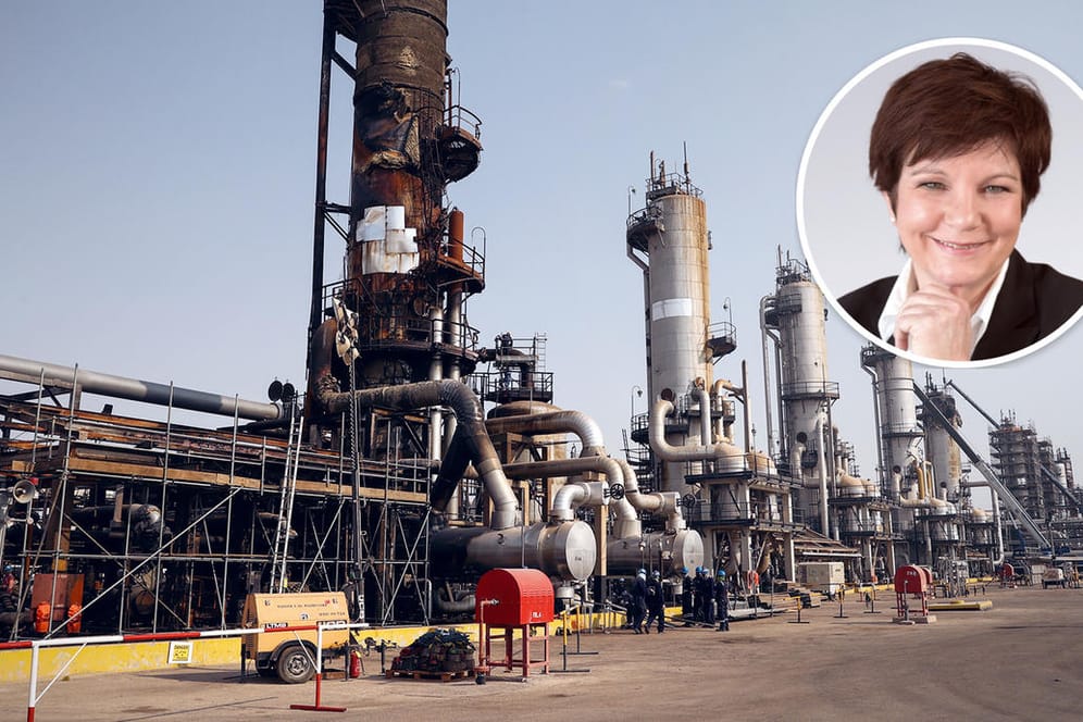 Eine Ölraffinerie: Der Konzern Saudi Aramco liefert über zehn Prozent des weltweit verbrauchten Öls.
