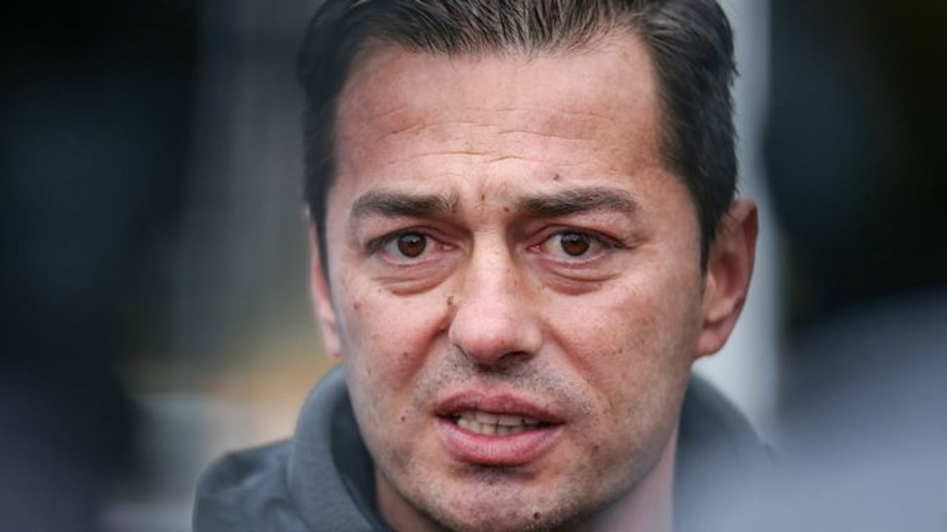 Dürfte kaum noch eine Chance auf einen Verbleib als Hertha-Trainer haben: Ante Covic zeigte sich illusionslos.