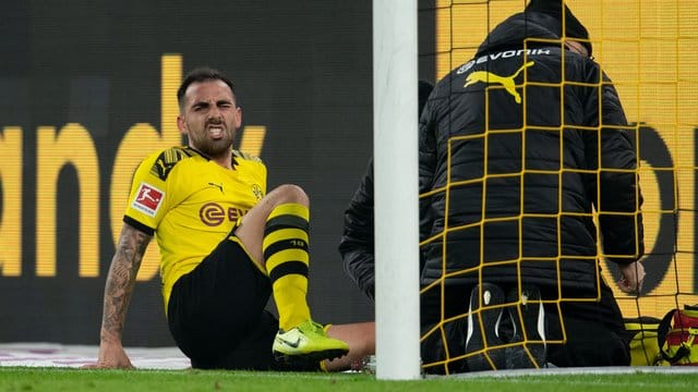 Mit Magen-Darm-Infektion und Risswunde am Knie nicht einsetzbar: Paco Alcácer vom BVB.