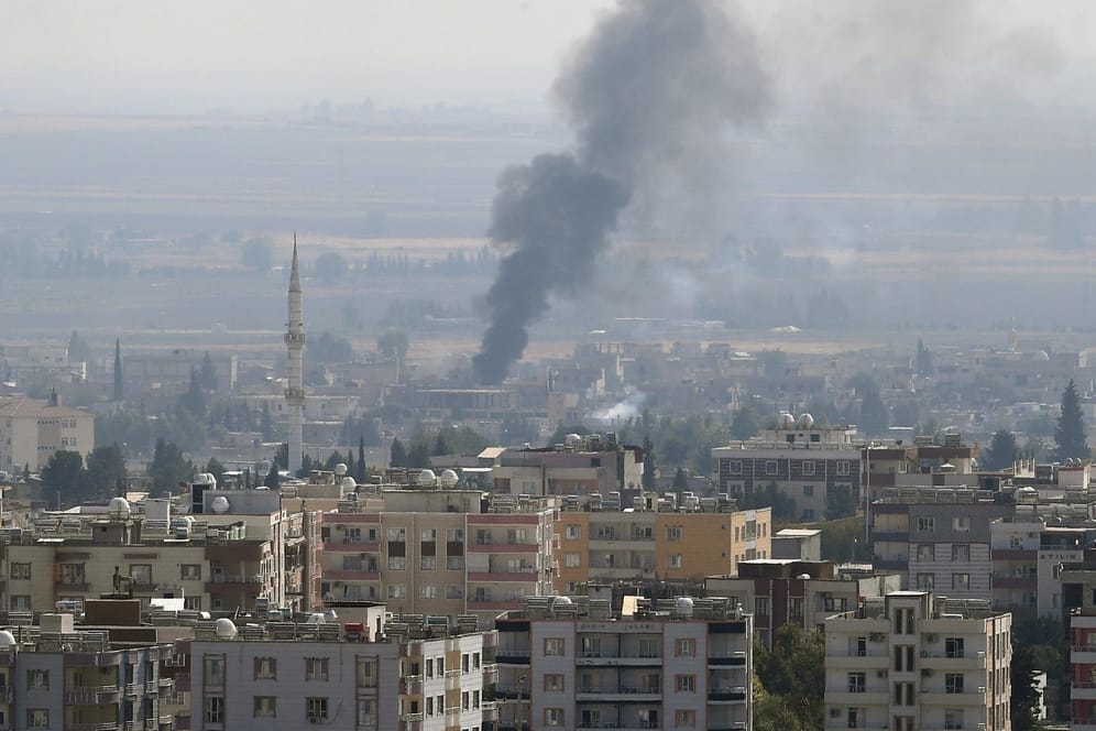 Die syrische Grenzstadt Ras al-Ain: In dem durch türkische Verbündete kontrollierten Gebiet kommt es immer wieder zu Explosionen (Archivbild).