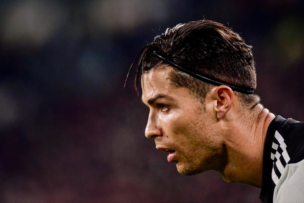 Cristiano Ronaldo: Gegen Atletico Madrid probierte sich der Portugiese mal mit Haarband.