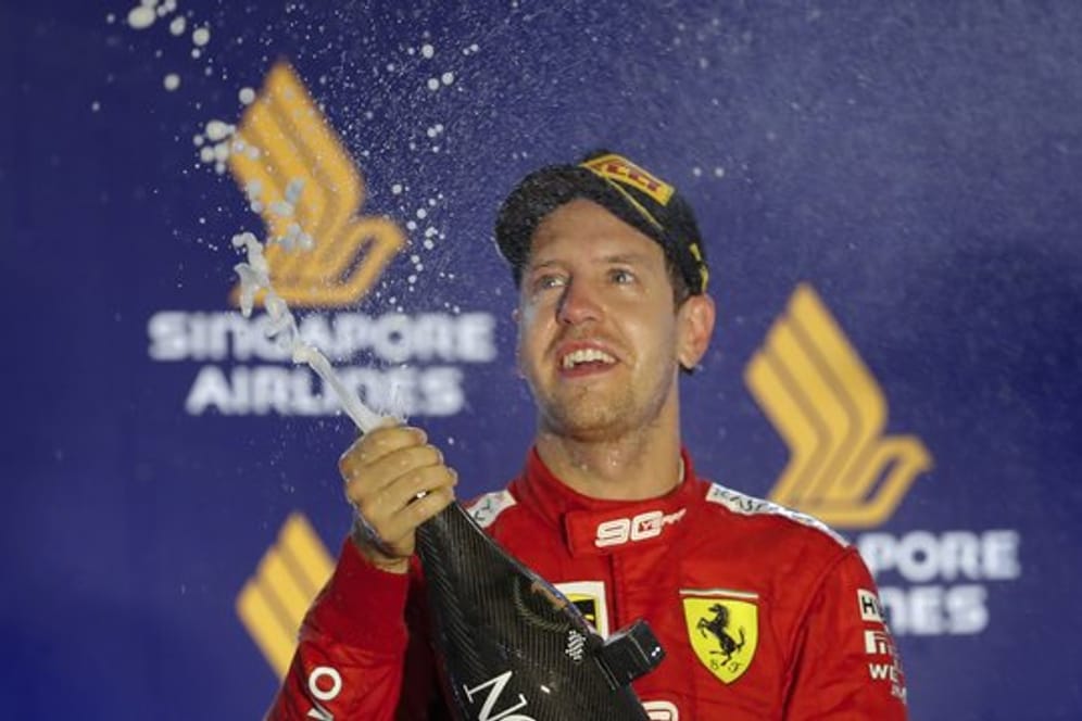 Will einen versöhnlichen Saisoabschluss in Abu Dhabi: Ferrari-Pilot Sebastian Vettel.