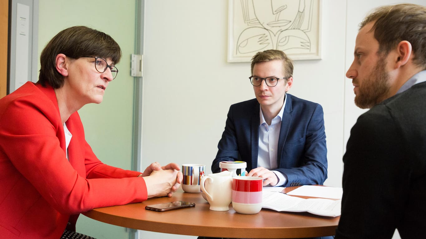 Saskia Esken im Interview mit t-online.de: Wollen die SPD-Mitglieder ihre sehr andere SPD?
