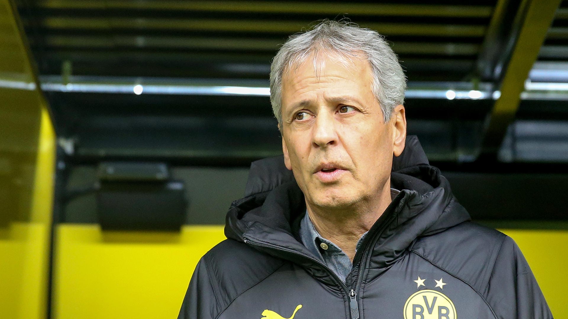 Wie lange ist er noch BVB-Trainer?: Dortmunds Lucien Favre.