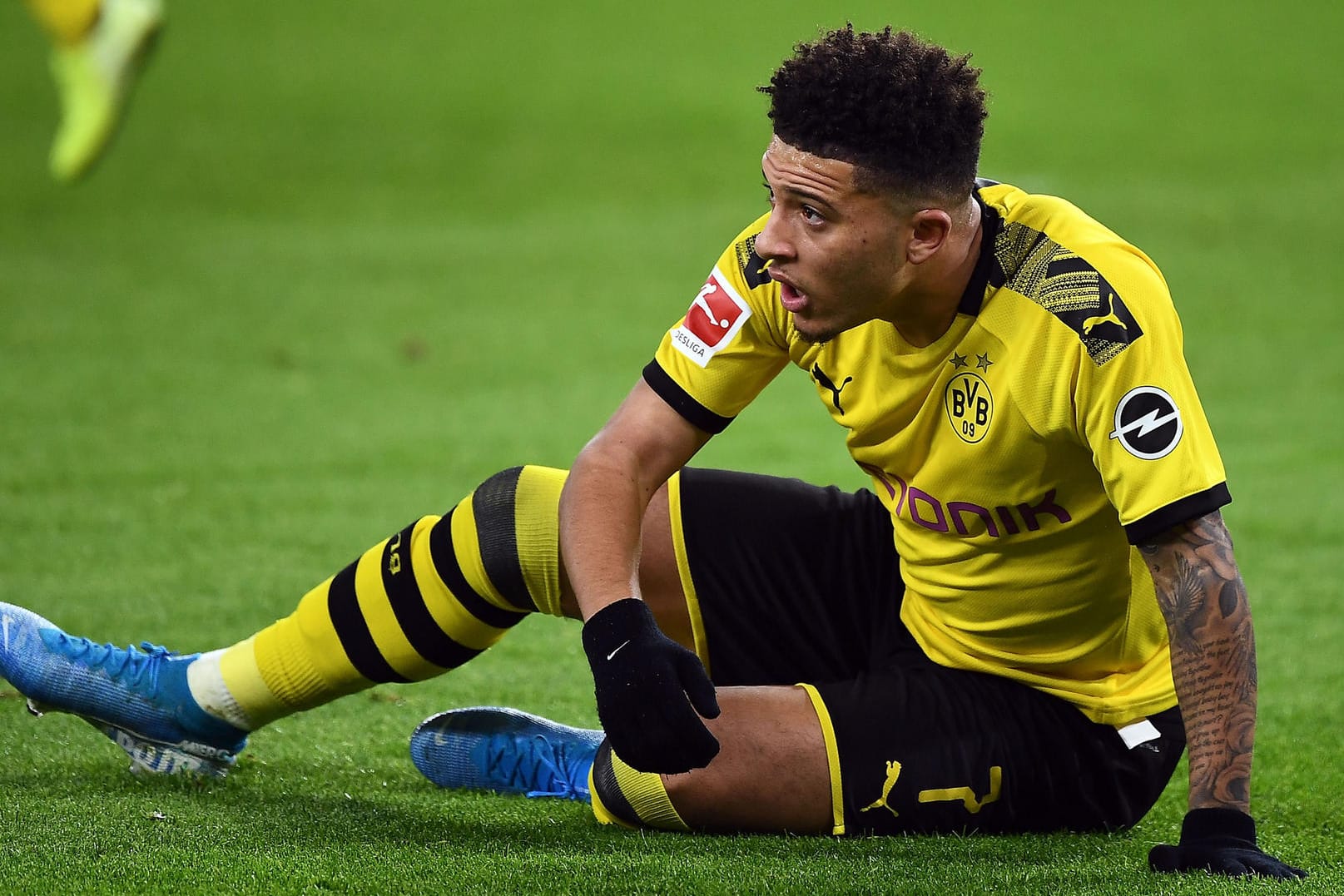 Muss gegen Barca zuerst auf der Bank Platz nehmen: Dortmunds Jadon Sancho.