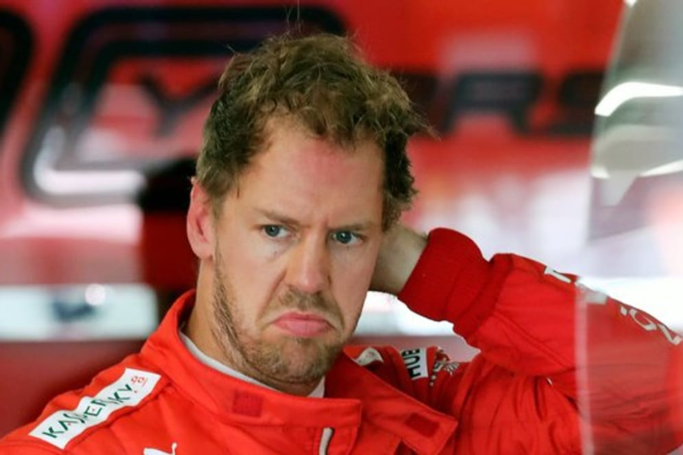 Von einem Formel-1-Titel mit Ferrari war Sebastian Vettel 2019 weit entfernt.