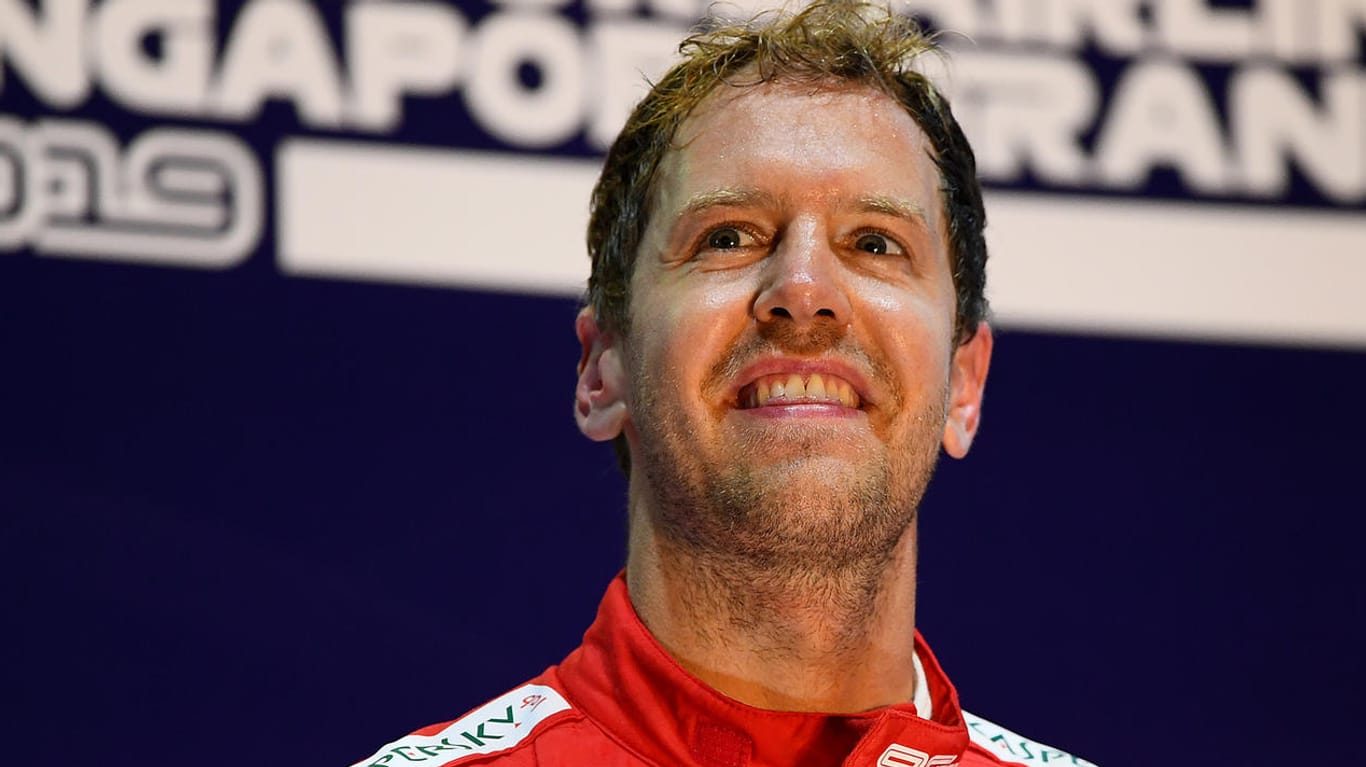 Sebastian Vettel: Der Formel-1-Fahrer freut sich über Nachwuchs.