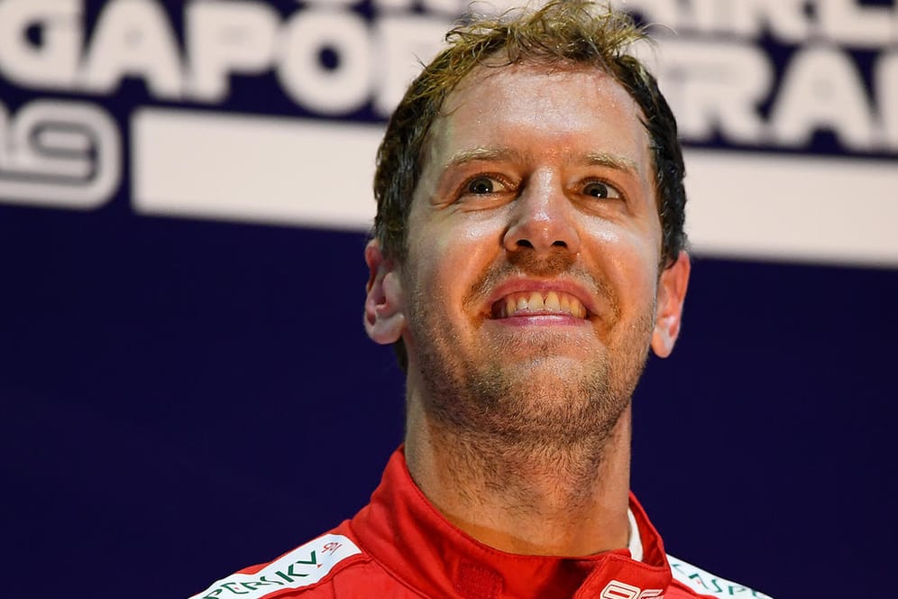 Sebastian Vettel: Der Formel-1-Fahrer freut sich über Nachwuchs.