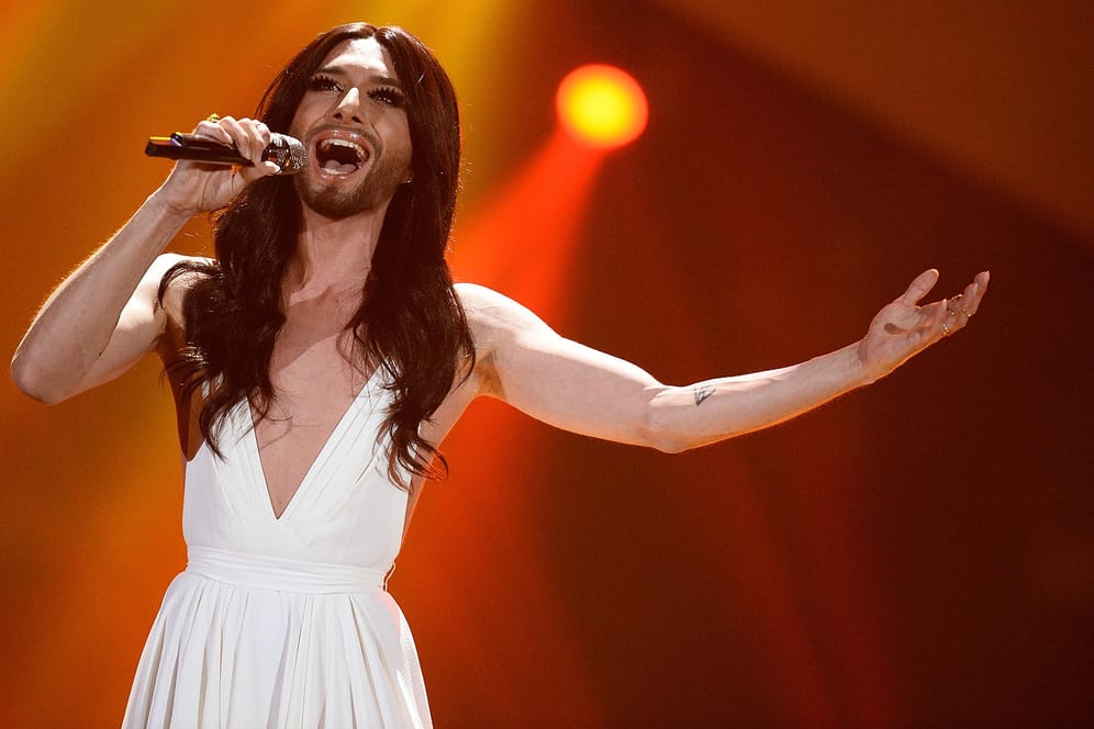 Conchita Wurst: Sie gewann 2014 für Österreich den Eurovision Song Contest.