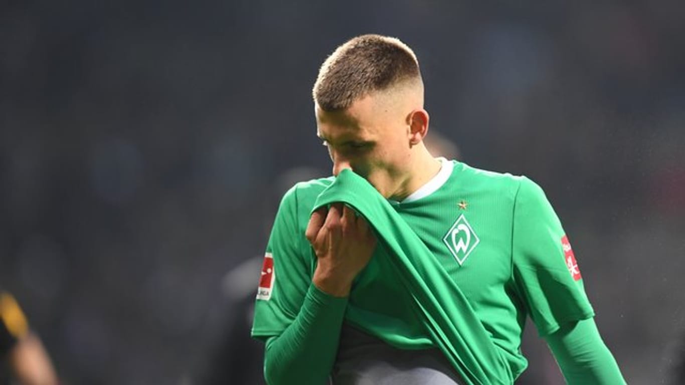 Maximilian Eggestein und der SV Werder Bremen warten seit acht Spielen auf einen Sieg.