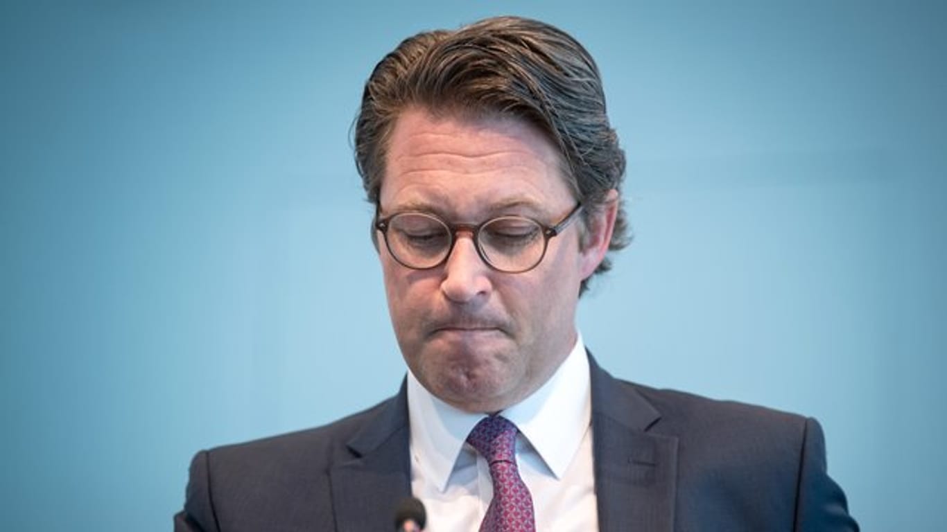 Unter Druck: Bundesverkehrsminister Andreas Scheuer (CSU).