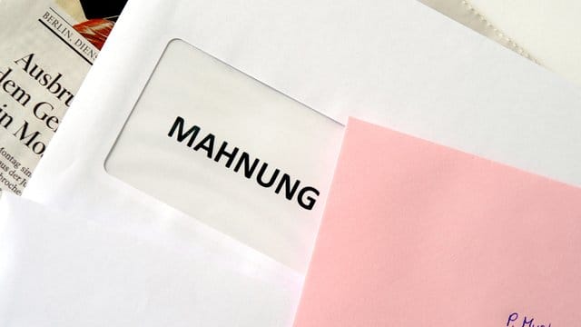 Manche Forderungen sind zu hoch: Nicht alle Kosten dürfen in eine Mahnpauschale einberechnet werden.