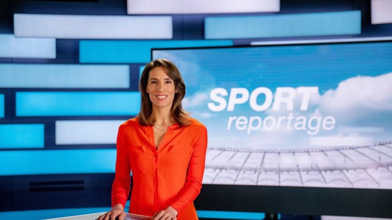 Andrea Petkovic moderiert die ZDF-Sportreportage.