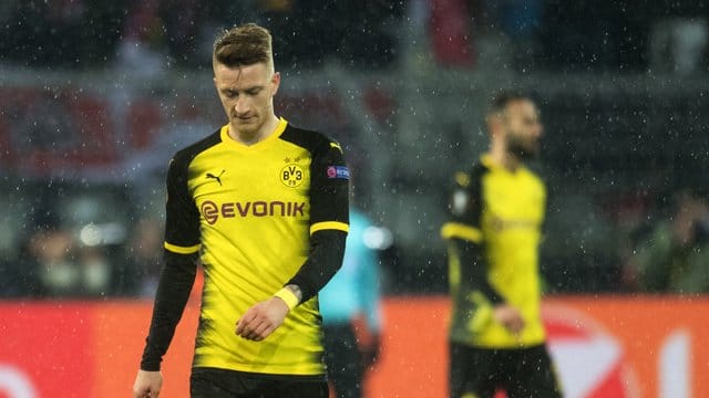 Dortmunds Marco Reus lässt den Kopf hängen