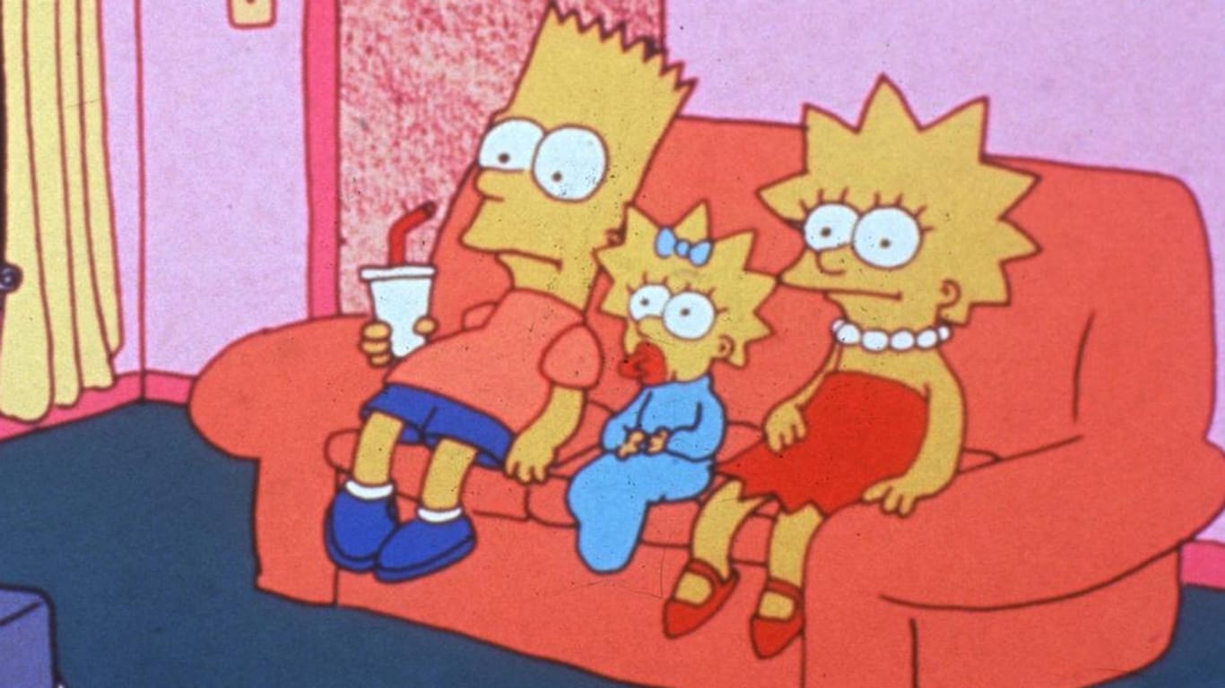 Die Simpsons: Hier in einer Folge aus dem Jahr 1990.