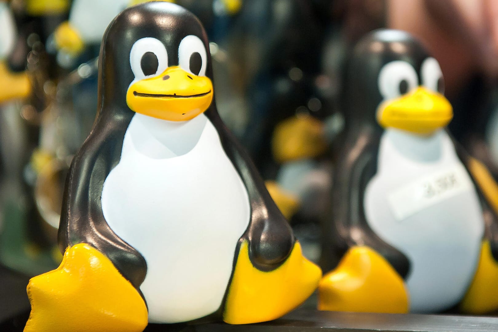 Masskottchen Pinguin Tux: Linux kann eine Alternative zu Windows sein.