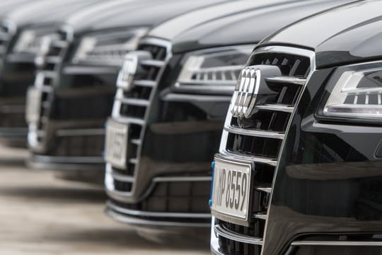 Audi-Fahrzeuge: Zurzeit fährt Audi die Kapazität in Ingolstadt und Neckarsulm deutlich herunter.