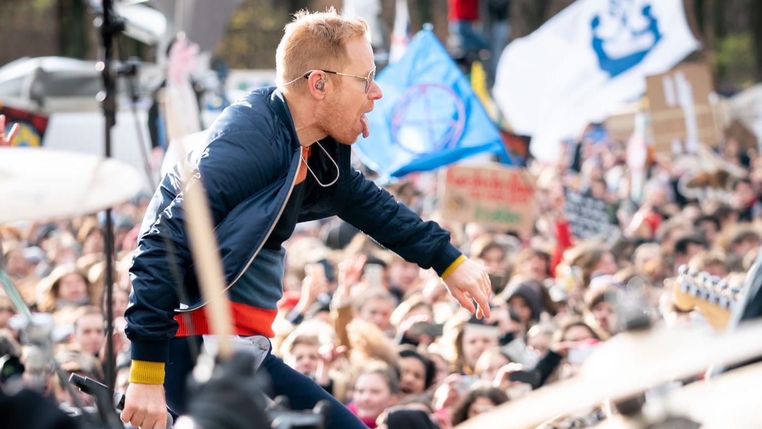 Peter Fox: Mit seiner Band Seeed spielt er bei der "Fridays For Future"-Kundgebung am Brandenburger Tor.