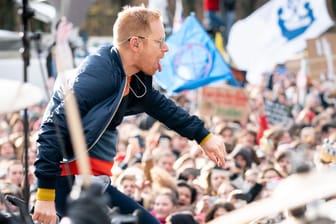 Peter Fox: Mit seiner Band Seeed spielt er bei der "Fridays For Future"-Kundgebung am Brandenburger Tor.