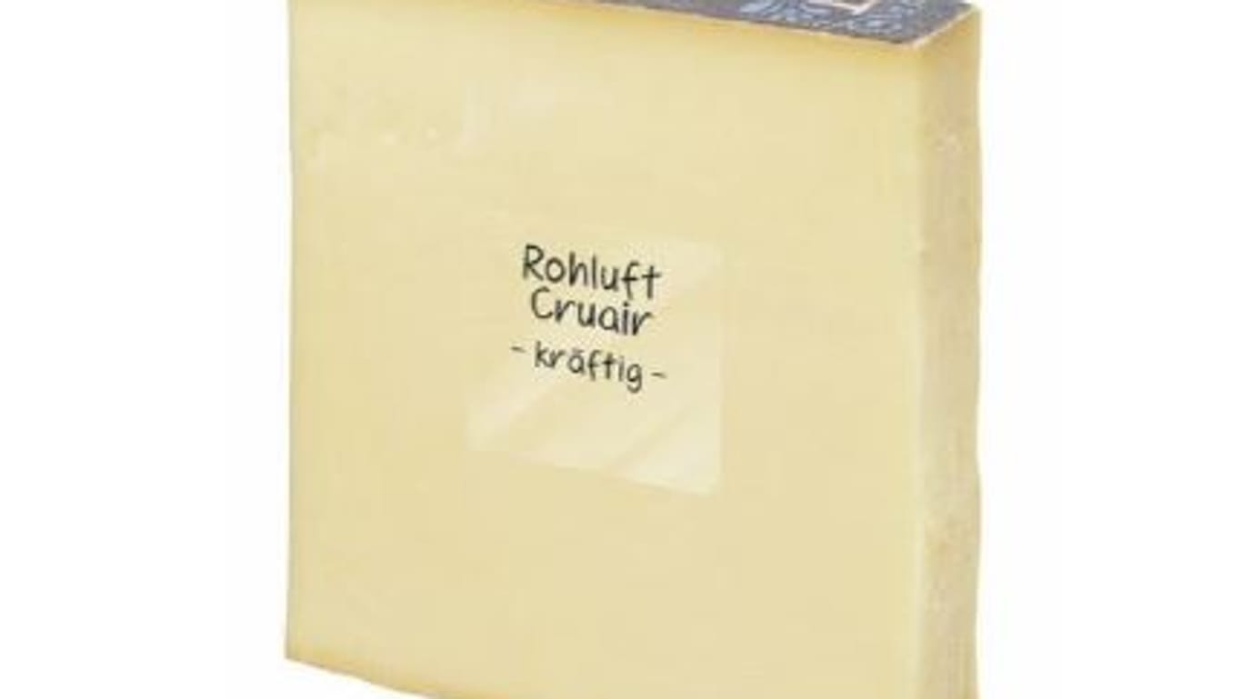 Rohluft Cruiar vom Schwyzer Milchhuus: Der Käse wird derzeit zurückgerufen.