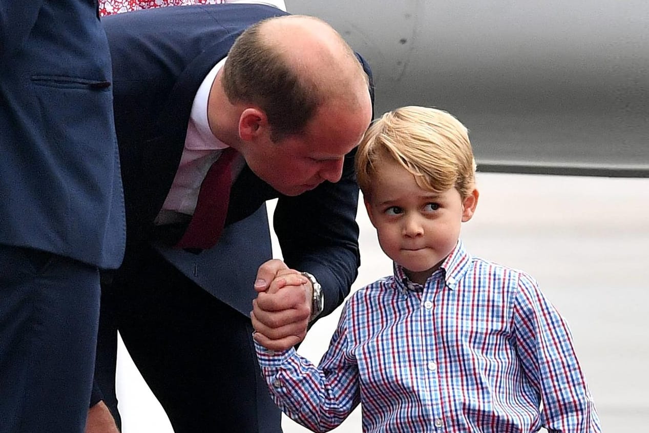 Prinz William und sein ältester Sohn: Prinz George wurde im Juli sechs Jahre alt.