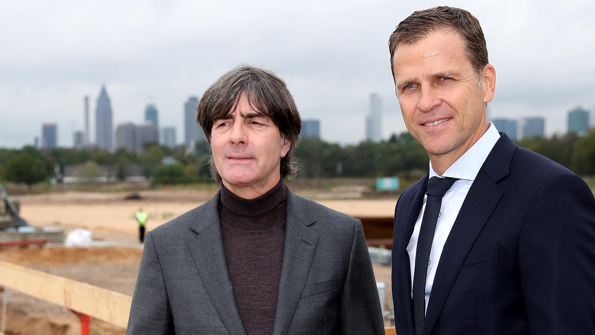 Wollen mit dem DFB-Team 2020 erfolgreich sein: Joachim Löw und Oliver Bierhoff.